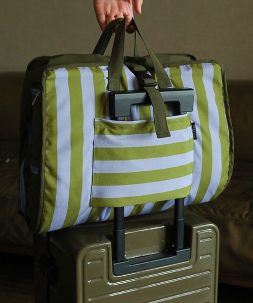 Sowel. / ソエル 】 マルチポケット キャリーオントートバッグ