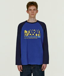 TEKET（テケット）の「Folder L/S Tee Blue（Tシャツ/カットソー）」