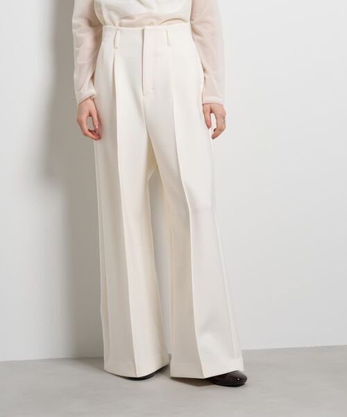 LANVIN en Bleu（ランバンオンブルー）の「トリアセダンボールワイドパンツ（その他パンツ・レディース・ブラック/オフホワイト・36/38）」の6枚目の写真