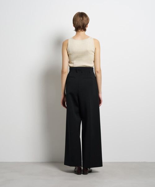 LANVIN en Bleu（ランバンオンブルー）の「トリアセダンボールワイドパンツ（その他パンツ・レディース・ブラック/オフホワイト・36/38）」の13枚目の写真