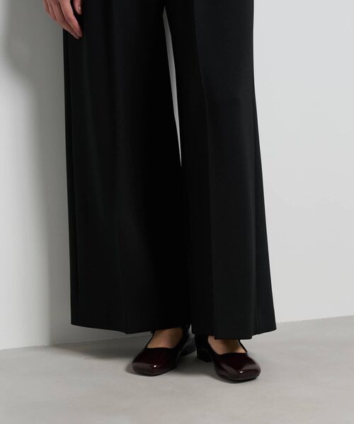 LANVIN en Bleu（ランバンオンブルー）の「トリアセダンボールワイドパンツ（その他パンツ・レディース・ブラック/オフホワイト・36/38）」の18枚目の写真