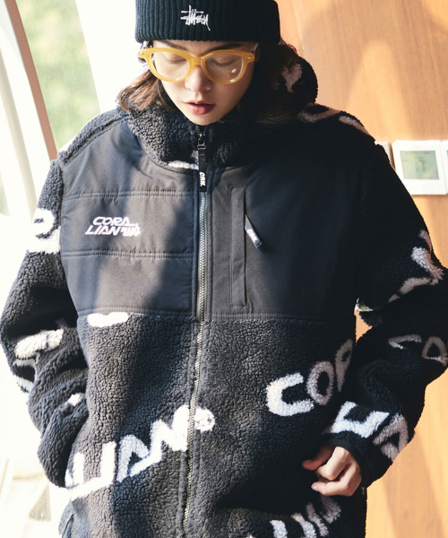 CORALIAN(コラリアン)の「ジャカードフリースフードジャケットブラック(その他アウター・メンズ・その他・XL/L)」の13枚目の写真