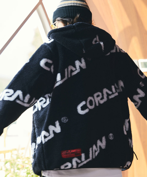 CORALIAN(コラリアン)の「ジャカードフリースフードジャケットブラック(その他アウター・メンズ・その他・XL/L)」の14枚目の写真