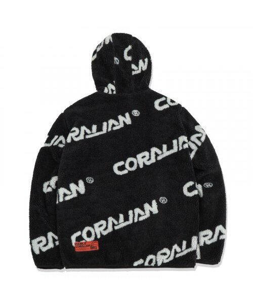CORALIAN(コラリアン)の「ジャカードフリースフードジャケットブラック(その他アウター・メンズ・その他・XL/L)」の8枚目の写真