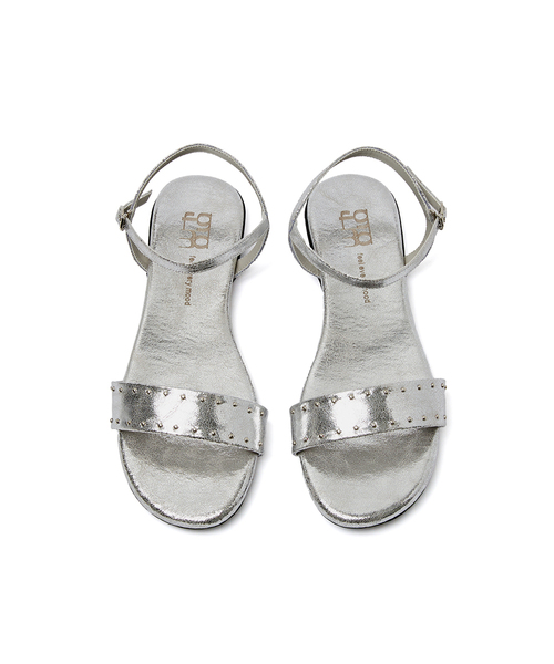 Glow 0026. Studded Sandals - 2colors