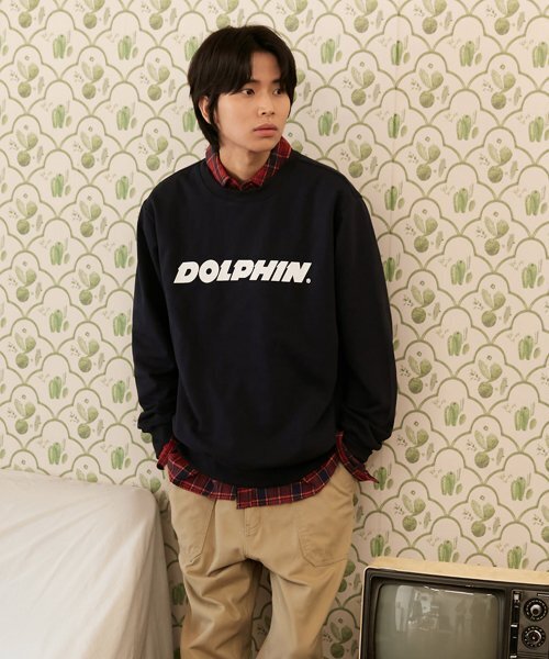 DOLPHIN WAVE APPAREL(ドルフィンウェーブアパレル)の「ドルフィン アセンティック ロゴ スウェット ネイビー(スウェット・メンズ・その他・MEDIUM/LARGE/X-LARGE)」の20枚目の写真