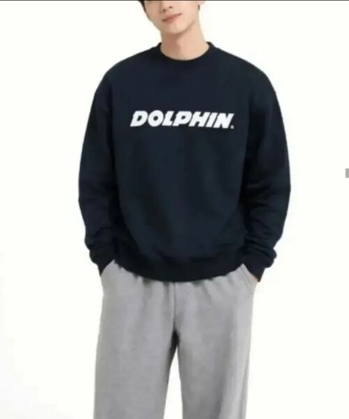 DOLPHIN WAVE APPAREL(ドルフィンウェーブアパレル)の「ドルフィン アセンティック ロゴ スウェット ネイビー(スウェット・メンズ・その他・MEDIUM/LARGE/X-LARGE)」の21枚目の写真
