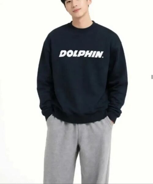 DOLPHIN WAVE APPAREL(ドルフィンウェーブアパレル)の「ドルフィン アセンティック ロゴ スウェット ネイビー(スウェット・メンズ・その他・MEDIUM/LARGE/X-LARGE)」の12枚目の写真