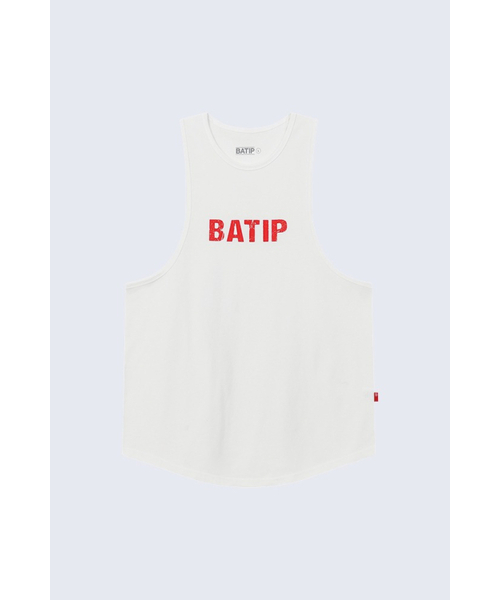 BATIP(バティップ)の「クラックロゴノースリーブトップスホワイト(Tシャツ/カットソー・メンズ・その他・LARGE/X-LARGE/XX-LARGE)」の1枚目の写真