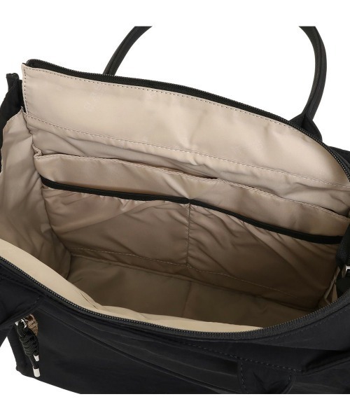 Samsonite Red(サムソナイトレッド)の「【SAMSONITE RED/サムソナイトレッド】 SAC'S BAR別注 PUFFY OVERNIGHTER TOTE(トートバッグ・レディース・ブラック/グレイッシュベージュ・FREE)」の7枚目の写真