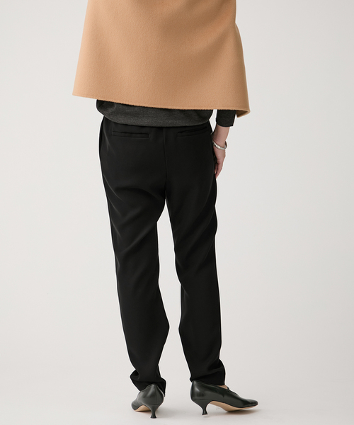 VERMEIL par iena（ヴェルメイユパーイエナ）の「《追加3》ツイルストレッチスリムパンツ（スラックス・レディース・ブラック・40/38/36）」の8枚目の写真