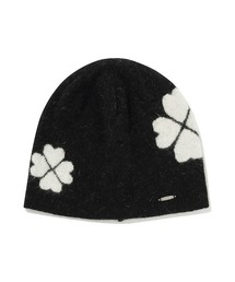 COVERNAT（カバーナット）の「CLOVERHEART ANGORA PATTERN BEANIE（ニットキャップ/ビーニー）」