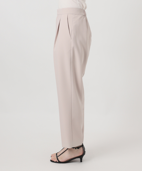 B.C STOCK(ベーセーストック)の「手洗い可 / T/R ダブルクロス パンツ(スラックス・レディース・ベージュ系その他/ブラック・SMALL/MEDIUM)」の17枚目の写真