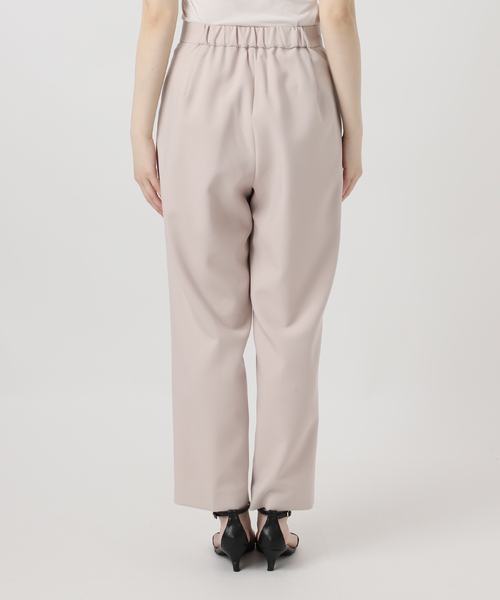 B.C STOCK(ベーセーストック)の「手洗い可 / T/R ダブルクロス パンツ(スラックス・レディース・ベージュ系その他/ブラック・SMALL/MEDIUM)」の18枚目の写真