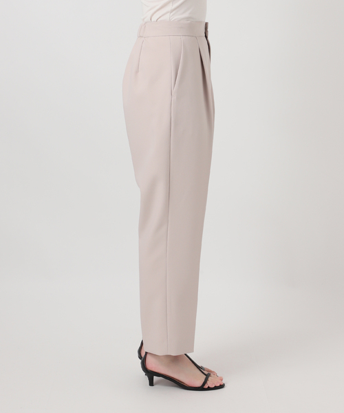 B.C STOCK(ベーセーストック)の「手洗い可 / T/R ダブルクロス パンツ(スラックス・レディース・ベージュ系その他/ブラック・SMALL/MEDIUM)」の19枚目の写真