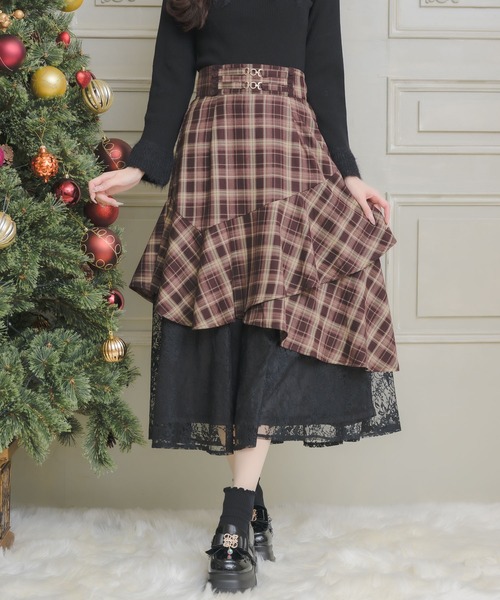 セール】ティアードロングスカート（スカート）｜couture BY ROJITA
