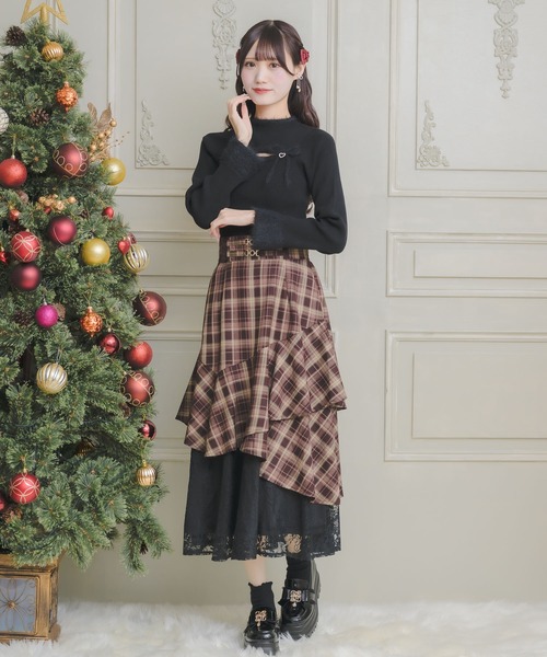 セール】ティアードロングスカート（スカート）｜couture BY ROJITA