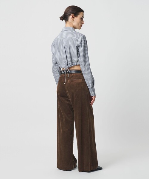 H BEAUTY&YOUTH UNITED ARROWS(エイチビューティーアンドユースユナイテッドアローズ)の「<H>コーデュロイ トラウザーズ(その他パンツ・レディース・グレー系/ダークブラウン・M/S)」の8枚目の写真