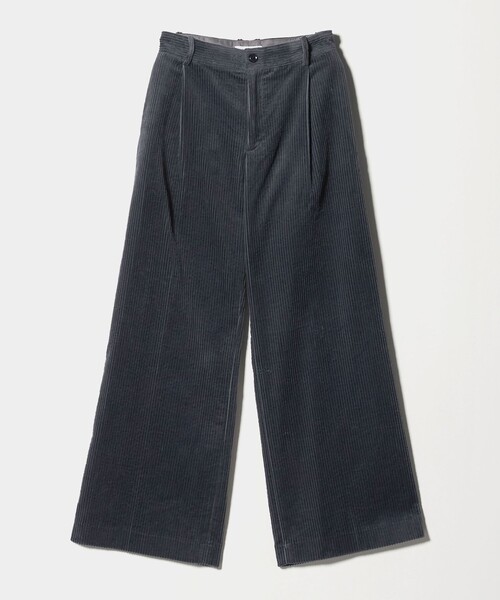 H BEAUTY&YOUTH UNITED ARROWS(エイチビューティーアンドユースユナイテッドアローズ)の「<H>コーデュロイ トラウザーズ(その他パンツ・レディース・グレー系/ダークブラウン・M/S)」の9枚目の写真