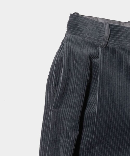 H BEAUTY&YOUTH UNITED ARROWS(エイチビューティーアンドユースユナイテッドアローズ)の「<H>コーデュロイ トラウザーズ(その他パンツ・レディース・グレー系/ダークブラウン・M/S)」の12枚目の写真
