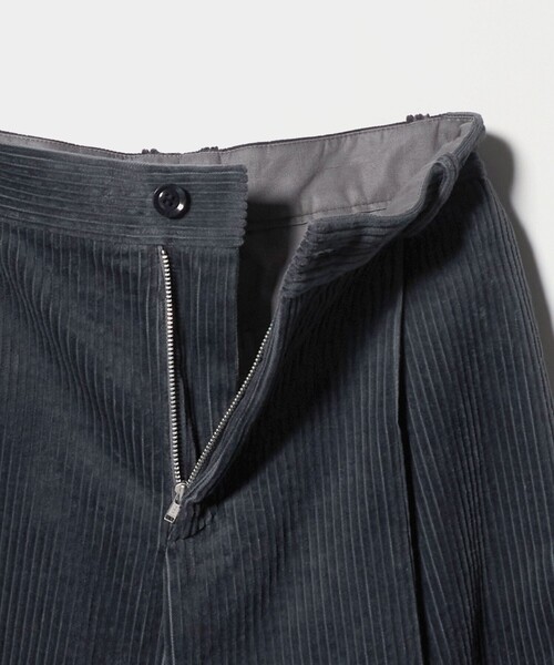 H BEAUTY&YOUTH UNITED ARROWS(エイチビューティーアンドユースユナイテッドアローズ)の「<H>コーデュロイ トラウザーズ(その他パンツ・レディース・グレー系/ダークブラウン・M/S)」の14枚目の写真