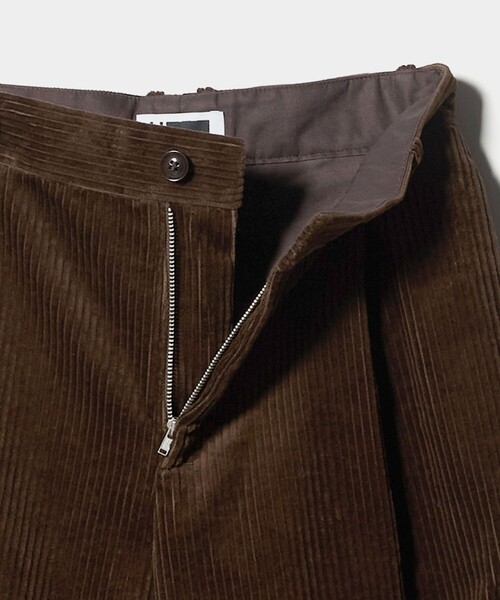 H BEAUTY&YOUTH UNITED ARROWS(エイチビューティーアンドユースユナイテッドアローズ)の「<H>コーデュロイ トラウザーズ(その他パンツ・レディース・グレー系/ダークブラウン・M/S)」の20枚目の写真