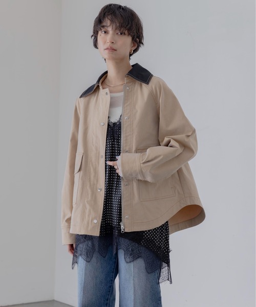 バックエンブロイダリー カバーオール Eimee Law│Eimee Law & LHELBIE
