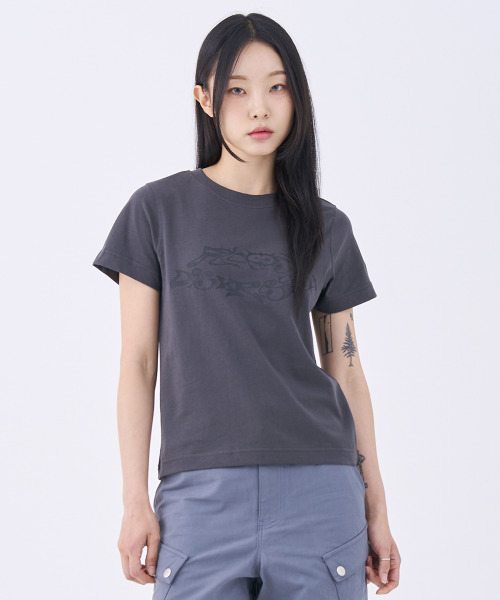 FDR(エフディーアール)の「Caizhu Letter Short Sleeve Sky Blue(Tシャツ/カットソー・メンズ・その他・S/M/L)」の6枚目の写真
