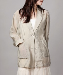 aimoha（アイモハ）の「シアーテーラードジャケット (SS)（テーラードジャケット）」