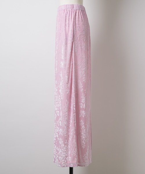 yae（ヤエ）の「Sheer opal skirt / シアーオパールスカート（スカート・レディース・ライトグリーン/ベビーピンク/ネイビー・36/38）」の19枚目の写真