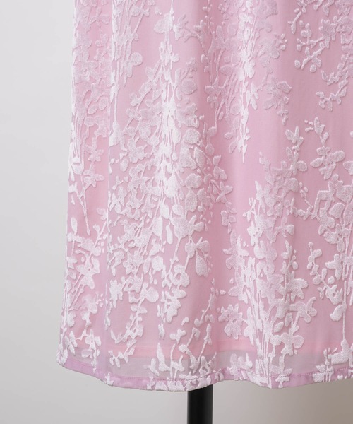 yae（ヤエ）の「Sheer opal skirt / シアーオパールスカート（スカート・レディース・ライトグリーン/ベビーピンク/ネイビー・36/38）」の22枚目の写真