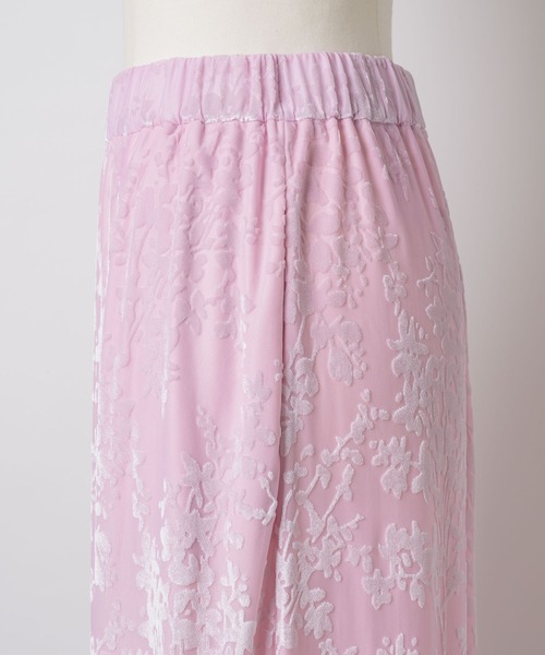 yae(ヤエ)の「Sheer opal skirt / シアーオパールスカート(スカート・レディース・ライトグリーン/ベビーピンク/ネイビー・36/38)」の16枚目の写真