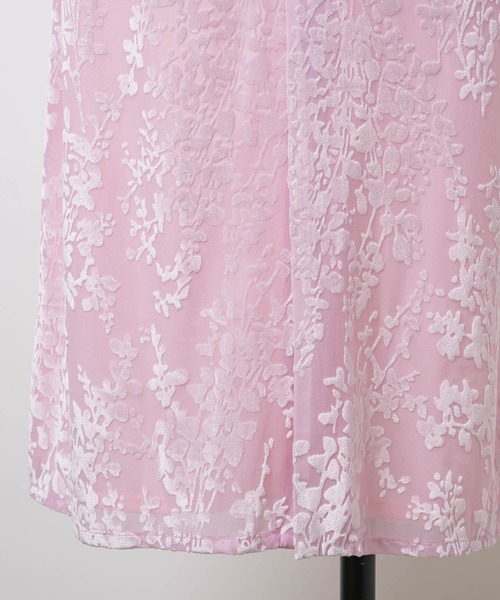 yae（ヤエ）の「Sheer opal skirt / シアーオパールスカート（スカート・レディース・ライトグリーン/ベビーピンク/ネイビー・36/38）」の18枚目の写真