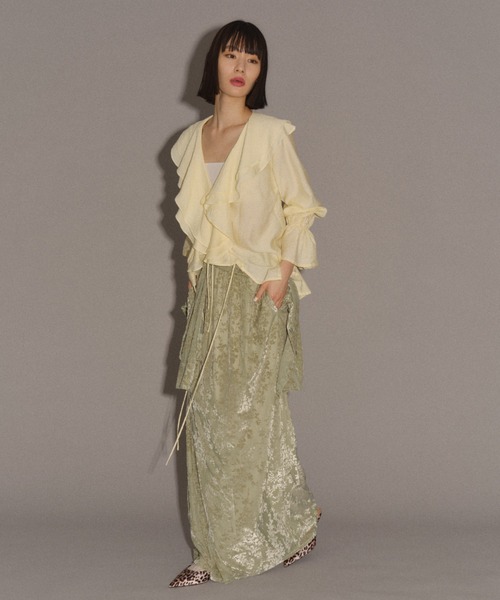 Sheer opal skirt / シアーオパールスカート（スカート）｜yae（ヤエ