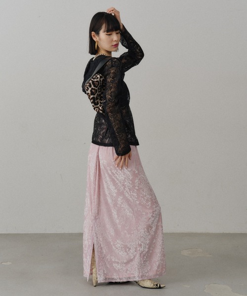 Sheer opal skirt / シアーオパールスカート（スカート）｜yae（ヤエ