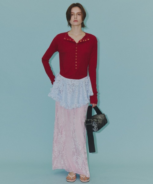 Sheer opal skirt / シアーオパールスカート（スカート）｜yae（ヤエ