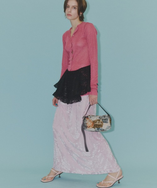 Sheer opal skirt / シアーオパールスカート（スカート）｜yae（ヤエ