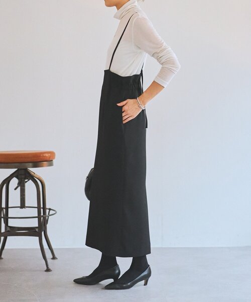 LIVETART（リヴェタート）の「《LIVETART》ストレッチツイル２WAYスカート（スカート・レディース・アイボリー/ブラック・FREE）」の22枚目の写真