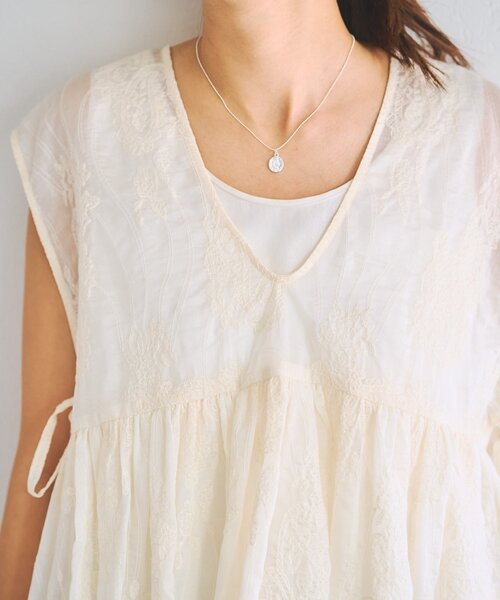 BEARDSLEY(ビアズリー)の「完売カラー追加検討中《HiROMITHiSTLE》ペイズリーブラウス(シャツ/ブラウス・レディース・ブラック/アイボリー・FREE)」の9枚目の写真