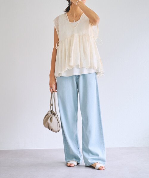 BEARDSLEY(ビアズリー)の「完売カラー追加検討中《HiROMITHiSTLE》ペイズリーブラウス(シャツ/ブラウス・レディース・ブラック/アイボリー・FREE)」の10枚目の写真