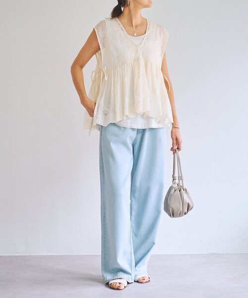 BEARDSLEY(ビアズリー)の「完売カラー追加検討中《HiROMITHiSTLE》ペイズリーブラウス(シャツ/ブラウス・レディース・ブラック/アイボリー・FREE)」の11枚目の写真