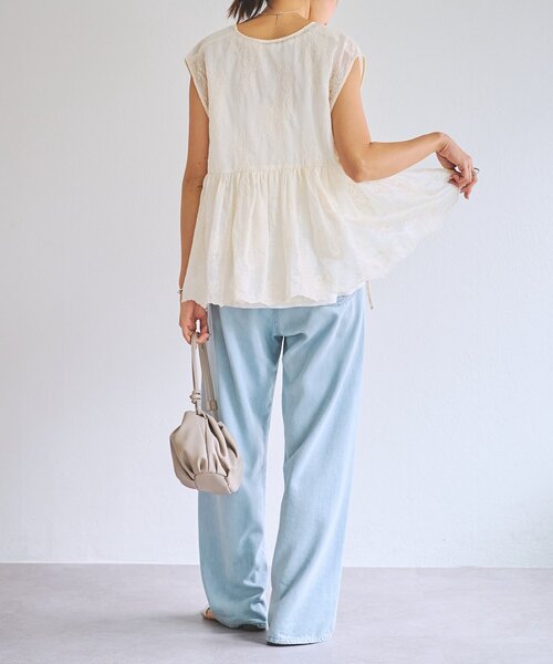 BEARDSLEY(ビアズリー)の「完売カラー追加検討中《HiROMITHiSTLE》ペイズリーブラウス(シャツ/ブラウス・レディース・ブラック/アイボリー・FREE)」の13枚目の写真