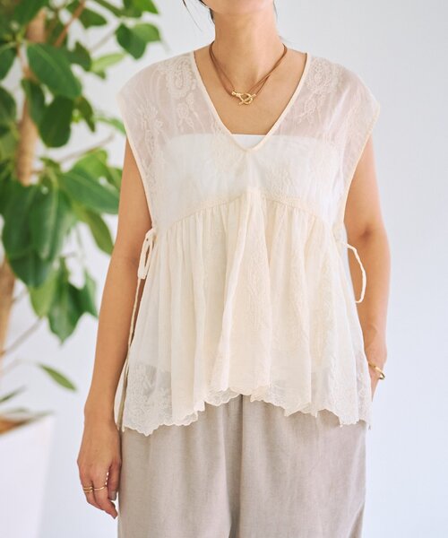 BEARDSLEY(ビアズリー)の「完売カラー追加検討中《HiROMITHiSTLE》ペイズリーブラウス(シャツ/ブラウス・レディース・ブラック/アイボリー・FREE)」の14枚目の写真