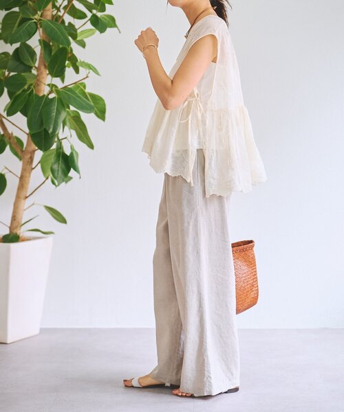 BEARDSLEY(ビアズリー)の「完売カラー追加検討中《HiROMITHiSTLE》ペイズリーブラウス(シャツ/ブラウス・レディース・ブラック/アイボリー・FREE)」の17枚目の写真