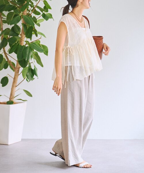 BEARDSLEY(ビアズリー)の「完売カラー追加検討中《HiROMITHiSTLE》ペイズリーブラウス(シャツ/ブラウス・レディース・ブラック/アイボリー・FREE)」の19枚目の写真