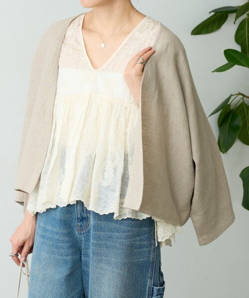 BEARDSLEY(ビアズリー)の「完売カラー追加検討中《HiROMITHiSTLE》ペイズリーブラウス(シャツ/ブラウス・レディース・ブラック/アイボリー・FREE)」の21枚目の写真