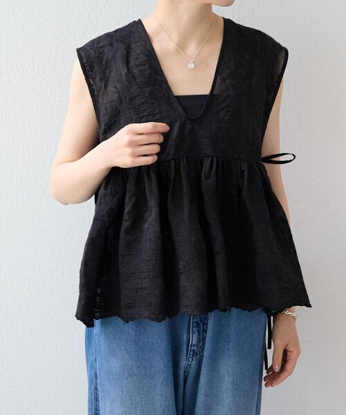 BEARDSLEY(ビアズリー)の「完売カラー追加検討中《HiROMITHiSTLE》ペイズリーブラウス(シャツ/ブラウス・レディース・ブラック/アイボリー・FREE)」の22枚目の写真