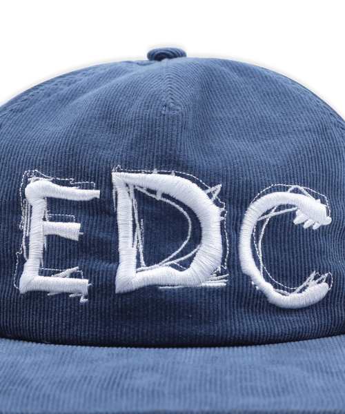 XTONZ（エクストーンズ）の「XTA091 EDC 5パネルコーデュロイボールキャップ (ブルー)（キャップ・レディース・その他・FREE）」の5枚目の写真