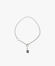 agnes b.（アニエスベー）の「メンズ メンズ ”Willie”ロゴ チェーン ネックレス ”Ben”（ネックレス）」