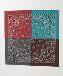 SAWINTO（ソイント）の「THE BANDANNA CO -  QUAD PAISLEY BANDAN（バンダナ/スカーフ）」